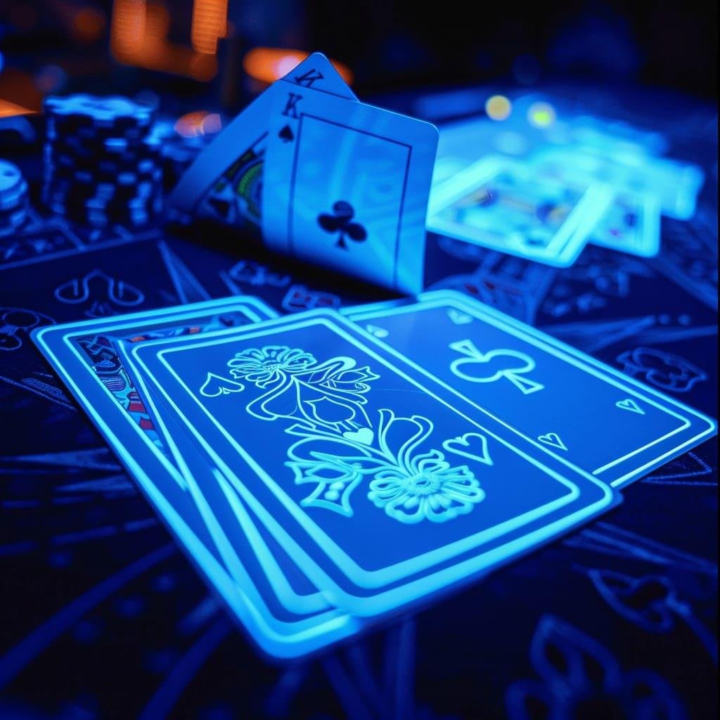 fattb live casino studio မှ professional dealer ဒိုင်လာ ကတ်ဖြန့်နေသောပုံ